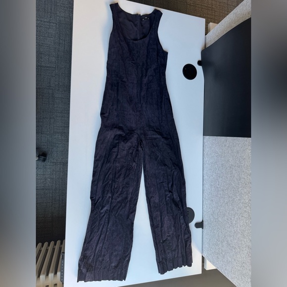 Club Monaco Blue Sleeveless Jumpsuit - Picture 1 of 3